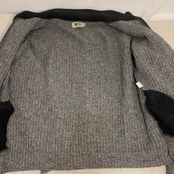 REI long sleeves Wool/Nylon full zipper jacket (men’s) - Picture 7 of 13